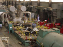 LP Turbines Disassembled